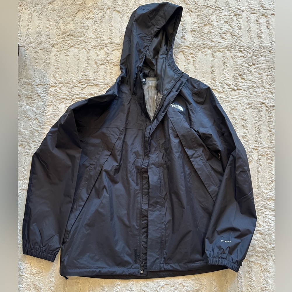 The North Face size large men’s rain jacket